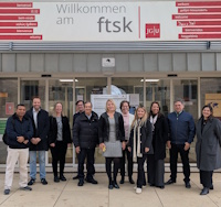Besuch der Uninorte beim FTSK in Germersheim
